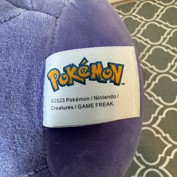 NWT Nintendo Pokemon Squishmallows 11" Gengar Plush Toy Gift Play Gift Purple - Picture 5 of 8